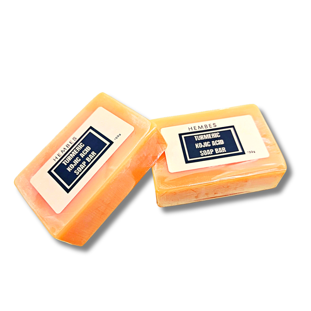 Turmeric Kojic Acid Bar Soap (2 bars)