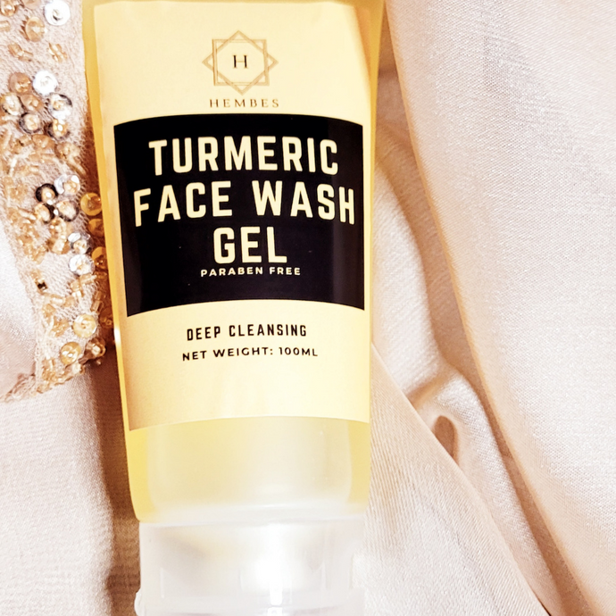 Hembes turmeric skincare products. How to clear skin. Turmeric Skincare. Face wash gel. Face wash. Soap. Turmeric soap. Turmeric. Vitamin c face wash . Face wash. Turmeric face wash gel. Natural skincare products. How to treat acne. How to get rid of dark spots. Dark spots. Acne spots. Pimples. Skincare routine. Glowing skin. Healthy skin. Sensitive skin. Reduce fine lines. Reduce wrinkles. Even skin. Hydrate skin. Nourish skin. Dry skin. Oily skin. Combination skin. Anti-aging skincare